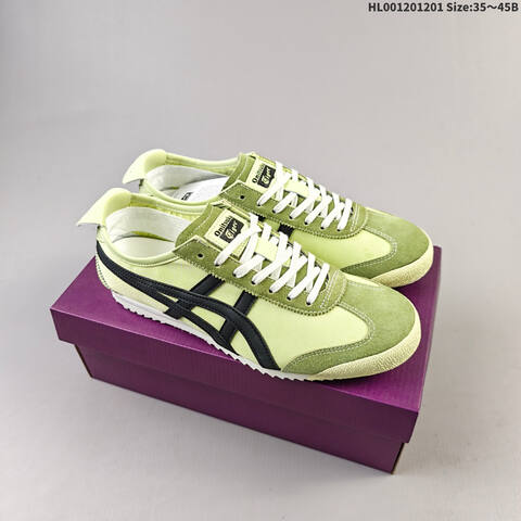 Onitsuka Tiger Mexico 66 Lime Green Black EU 35-45 Sneaker Casual Sneakers - Unisex (BS-69198)
