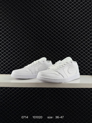 Jordan Air Jordan 1 Low Triple White EU 36-47 Sneaker - Unisex (BS-81069)