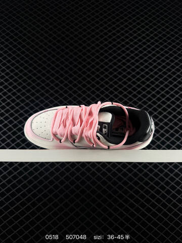 MLB 5cm Chunky Liner White Pink Black EU 36-45 Skate Shoe Skate Sneakers - Unisex