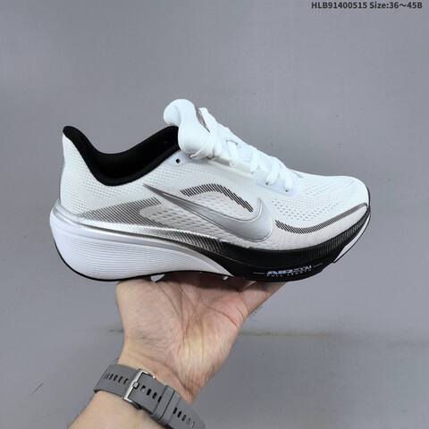 Nike Pegasus 42 Zoom White Black Silver Blue EU 36-45 Running Shoe - Unisex (BS-60328)