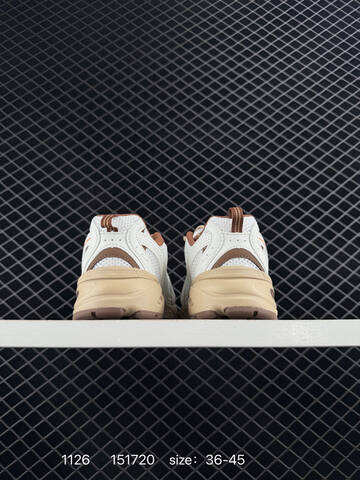 New Balance 530 White Brown Beige Orange EU 36-45 Running Shoe - Unisex (BS-82557)