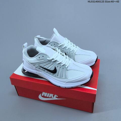 Nike Air 28C V2 White Black Grey Red EU 40-45 Running Shoe - Men's (BS-61756)