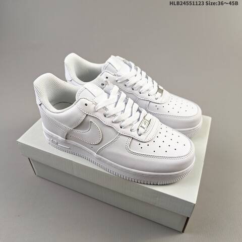 Nike Air Force 1 07 Triple White EU 36 45 Sneaker EU 36-45 - Unisex (BS-63193)