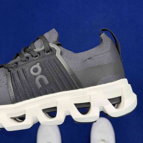 On Running Cloudswift 4 Dark Gray White Black 10 Running Shoe Running Sneakers (BS-86743)