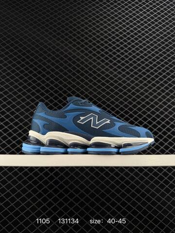 New Balance 2005 Navy Blue Light Blue Off White EU 40-45 Running Shoe - Men's (BS-82623)
