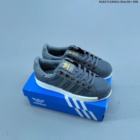 Adidas Superstar grey white gold black EU 36-45 skate