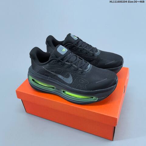 Nike Air Zoom Vomero Premium Black Neon Green Dark Grey EU 36-46 Running Shoe - Unisex (BS-61539)