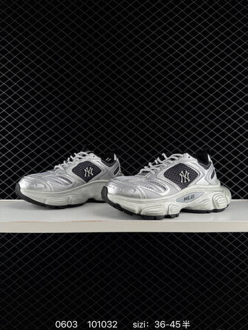 MLB Winner Chunky Silver Black White EU 36-45 Sneaker Casual Sneakers - Unisex