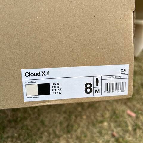 On Running Cloud X4 3 ME30040791 Premium Replica High-end Men s And Women s Fashion Sports Running And Basketball Shoes Up To 95 Off Retail During The Current Promotion Casual Lifestyle Sneakers (BS-86990)