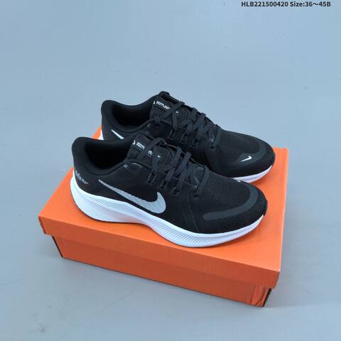 Nike Quest 4 Black White EU 36-45 Running Shoe - Unisex (BS-60620)