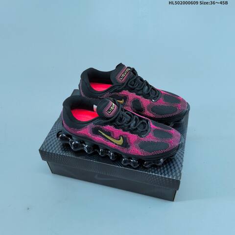 Nike Air Liquid Max Black Pink Gold Red EU 36-45 Running Shoe - Unisex (BS-59945)
