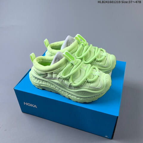 HOKA ONE ONE Bondi B3 LS Marni Neon Lime Green EU 37-47 Running Shoe Running Sneakers - Unisex (BS-69426)