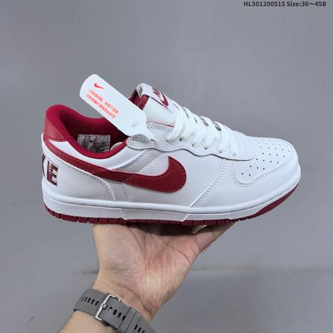 Nike Big Lux 355152 White Red Navy EU 36 45 Skate Shoe EU 36-45 - Unisex (BS-60326)