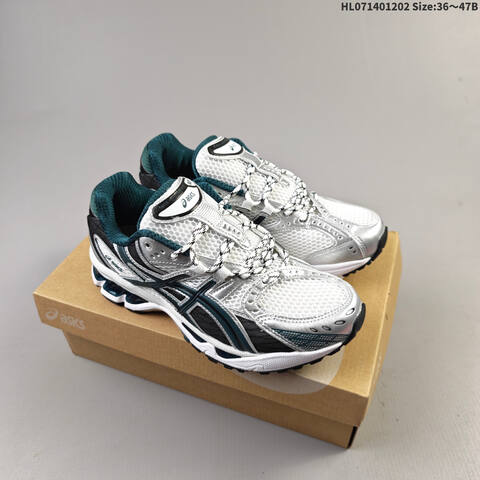 ASICS Gel-Nimbus 10 1 Silver White Teal Black EU 36-47 Running Shoe Running Sneakers - Unisex (BS-69192)