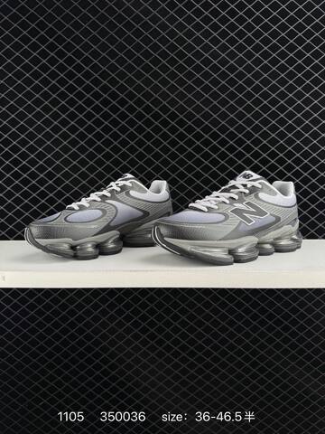 New Balance 2000 Grey Black White Silver EU 36-46 5 Running Shoe - Unisex (BS-82622)