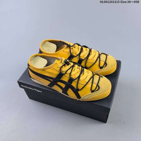 Onitsuka Tiger Mexico 66 Yellow Black Beige EU 36-45 Sneaker Casual Sneakers - Unisex (BS-69150)