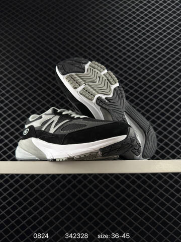 New Balance 990 V6 Black Grey White EU 36-45 Sneaker - Unisex (BS-82923)