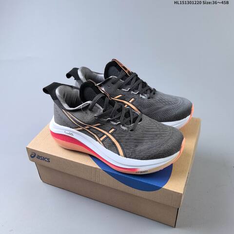 ASICS Gel-Nimbus 27 Black Red Mint White EU 36-45 Running Shoe Running Sneakers - Unisex (BS-69137)