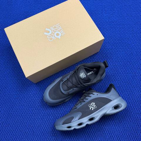 LOEWE On Running Cloudventure 2 0 Black Dark Gray Running Shoe Running Sneakers (BS-86753)