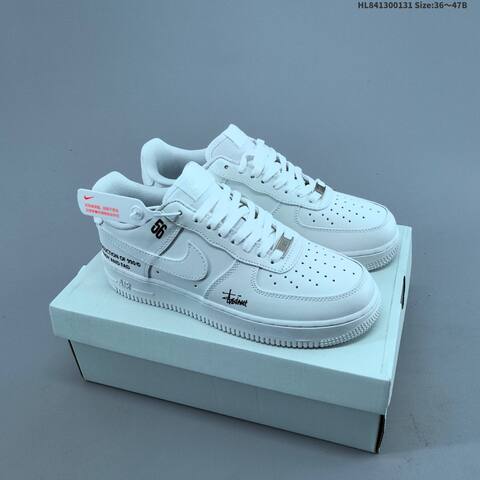 Nike Air Force 1 Low All White EU 36-47 Sneaker - Unisex (BS-61625)