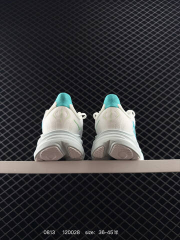 HOKA ONE ONE Clifton 10 White Turquoise Light Green Light Gray EU 36-45 Running Shoe Running Sneakers - Unisex (BS-86492)