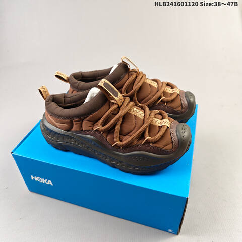 HOKA ONE ONE Ora Primo Brown Dark Brown Tan Dark Olive EU 38-47 Sneaker Casual Sneakers - Unisex (BS-69463)