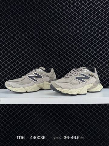 New Balance 9060 Grey Beige Black Cream EU 36-46 5 Sneaker - Unisex (BS-82580)