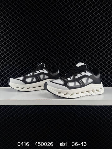 On Cloudtilt Black White Grey EU 36-46 Running Shoe Running Sneakers - Unisex (BS-85352)