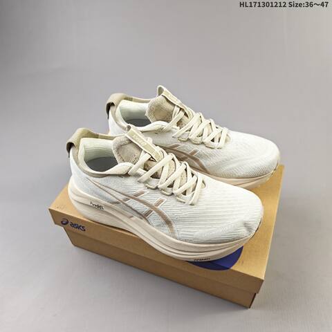 ASICS Gel-Nimbus 27 Off White Beige EU 36-47 Running Shoe Running Sneakers - Unisex (BS-69163)