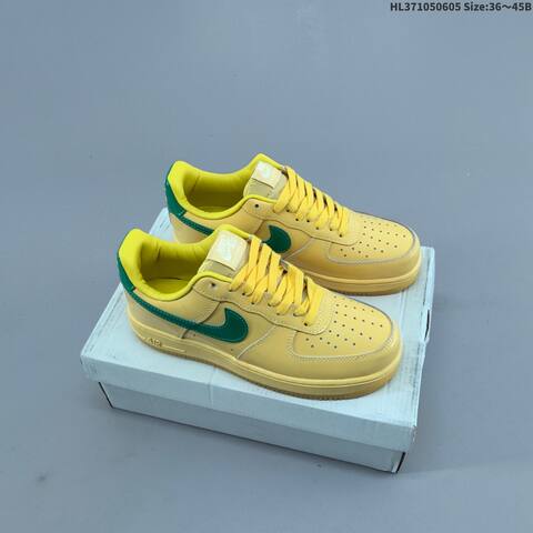 Nike Air Force 1 07 Yellow Green EU 36-45 Sneaker - Unisex (BS-59968)