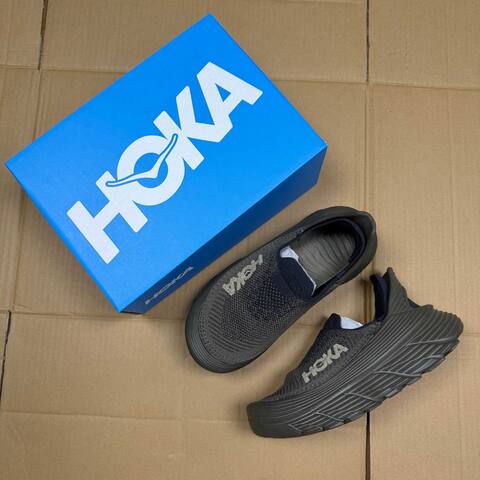 HOKA Restore TC Dark Olive Black Sneaker Casual Sneakers (BS-86933)