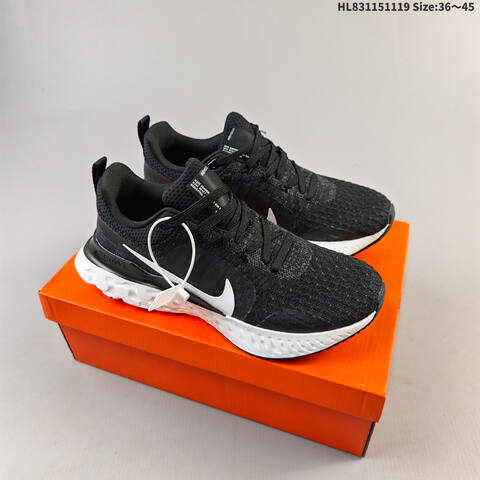 Nike React Infinity Run FK 3 Black White EU 36-45 Running Shoe - Unisex (BS-63461)