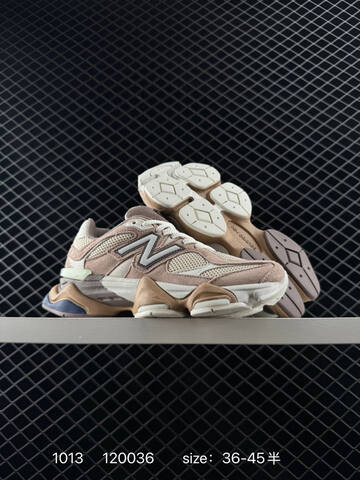 New Balance 9060 Beige White Brown Navy EU 36-45 Sneaker - Unisex (BS-82728)