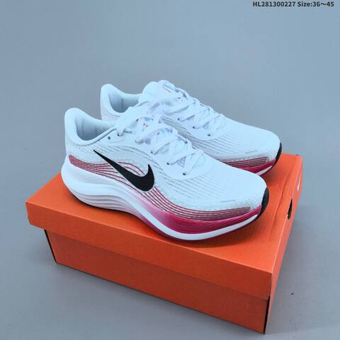 Nike Journey Run 2 ComfiRide White Black Red Silver EU 36-45 Running Shoe - Unisex (BS-61498)