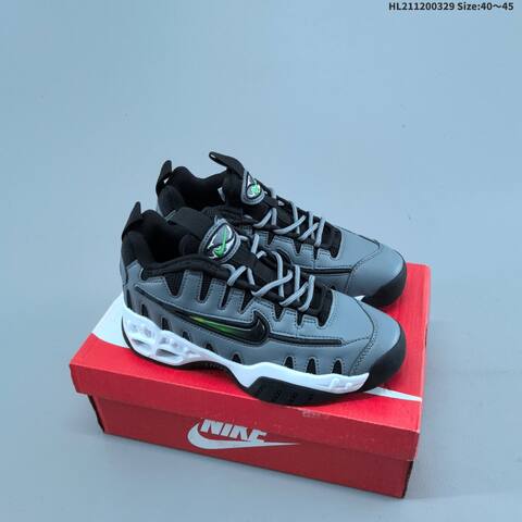 Nike Air Max NM Grey Black White Green EU 40-45 Basketball Shoe - Men's (BS-61052)
