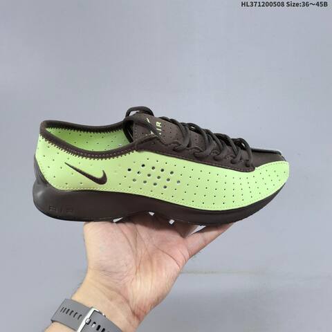 Nike Air Superfly Brown Neon Green Black Silver EU 36-45 Sneaker - Unisex (BS-60439)