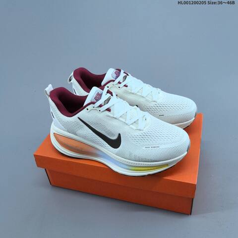 Nike Vomero 18 CNY Sail Black Burgundy Orange Yellow EU 36-46 Running Shoe - Unisex (BS-61521)