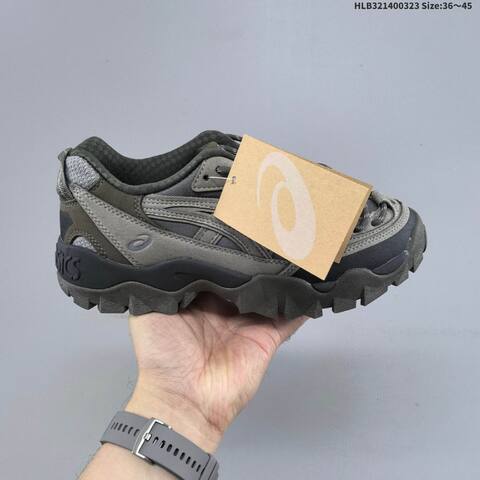 ASICS Gel-Pickax Black Dark Gray EU 36-45 Trail Shoe Trail Running Sneakers - Unisex (BS-68978)