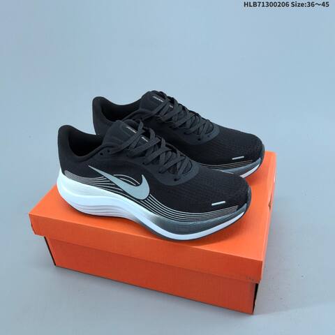 Nike Journey Run 2 Black White Grey EU 36-45 Running Shoe - Unisex (BS-61513)