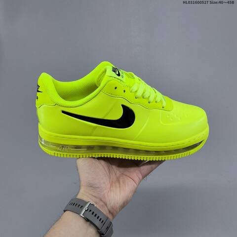 Nike Air Force 1 07 Low Volt Black Clear EU 40-45 Sneaker - Men's (BS-60088)