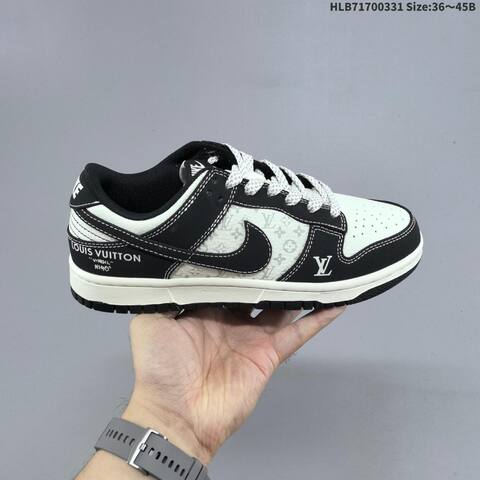 Nike Dunk SB Low Black White Brown EU 36-45 Skate Shoe - Unisex (BS-61018)