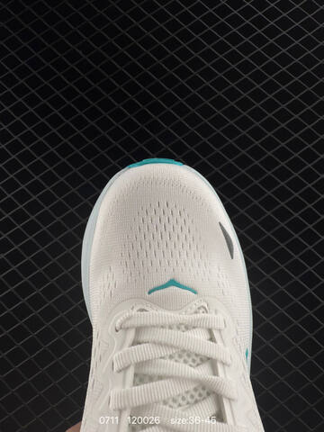 HOKA ONE ONE Bondi 9 White Light Blue Teal EU 36-45 Running Shoe Running Sneakers - Unisex (BS-86561)