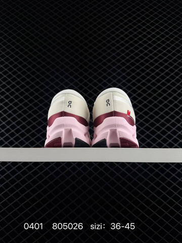 On Running Cloudtilt Ivory Light Pink Burgundy EU 36-45 Running Shoe Running Sneakers - Unisex (BS-85377)