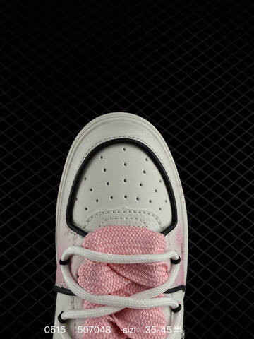 MLB Chunky Liner PU DIY White Pink Black EU 35-45 Sneaker Casual Sneakers - Unisex