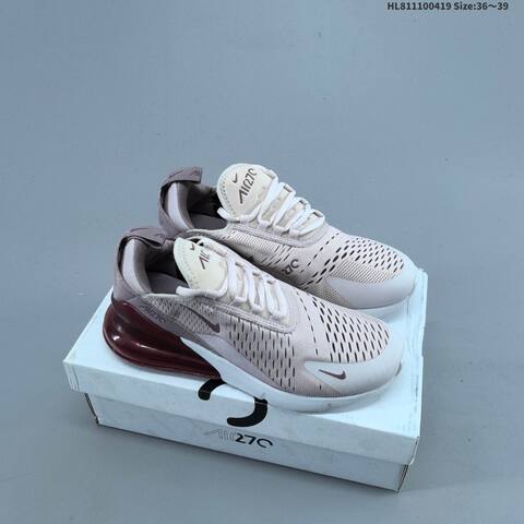 Nike Air Max 270 Black White EU 36-45 Running Shoe - Unisex (BS-60648)