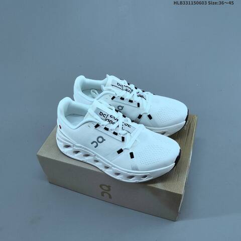 On Cloudeclipse White Neon Yellow EU 36-45 Running Shoe Running Sneakers - Unisex (BS-69502)