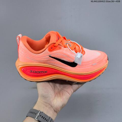 Nike Vomero Plus ReactX Air Zoom Bright Orange Black Red EU 36-45 Running Shoe - Unisex (BS-60718)