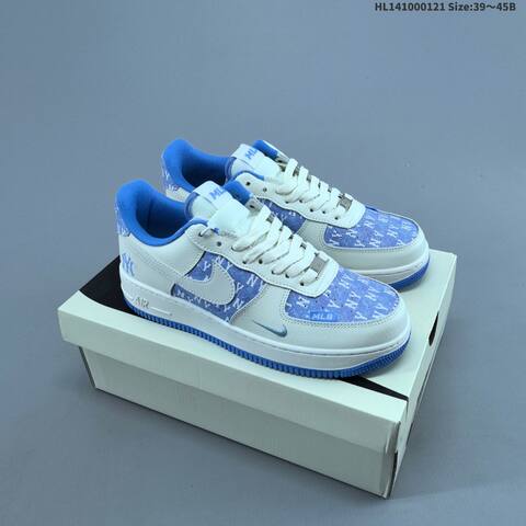 Nike Air Force 1 07 Off White Blue EU 39-45 Sneaker - Unisex (BS-61834)