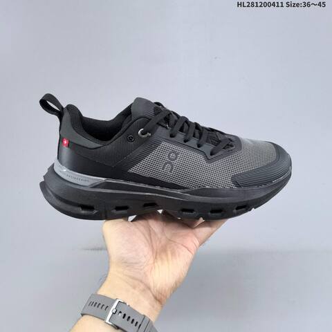 On Cloudpulse Next Cloud X Black Dark Gray EU 36-45 Trail Shoe Trail Running Sneakers - Unisex (BS-69621)