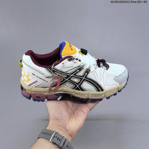 ASICS Gel-Kahana 8 Silver Grey Off White EU 36-45 Trail Shoe Trail Running Sneakers - Unisex (BS-68811)